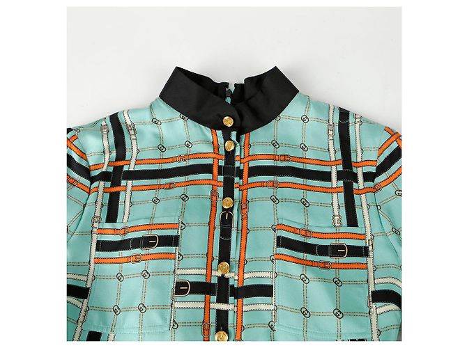 Gucci Abito stampato GG Taglia Blu - vista 4
