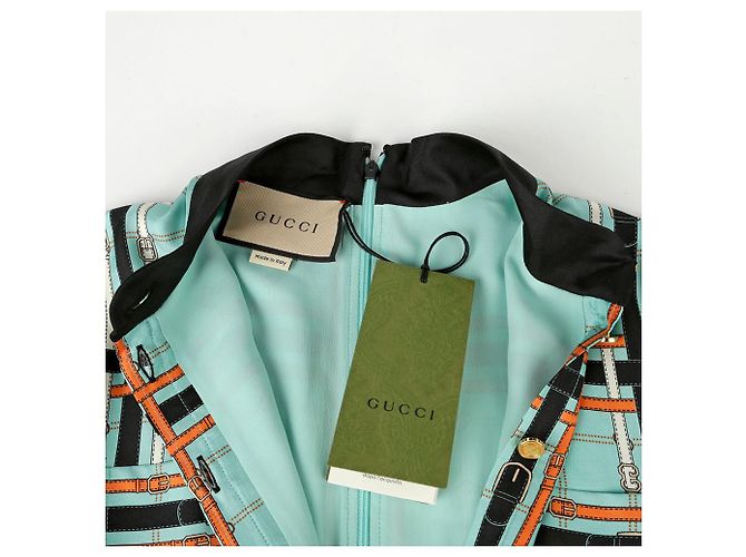 Gucci Abito stampato GG Taglia Blu - vista 5