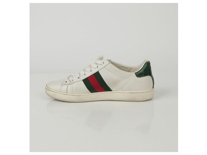 Gucci Sneakers Ace Bianco - vista 11