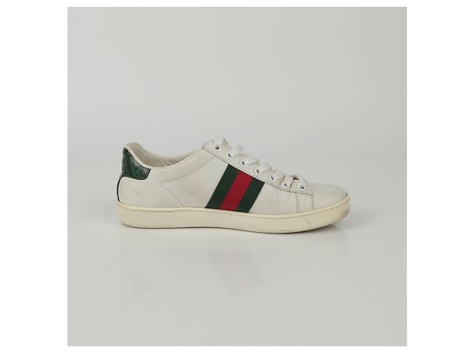 Gucci Sneakers Ace Bianco - vista 12