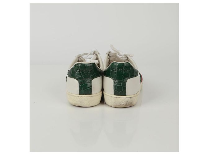 Gucci Sneakers Ace Bianco - vista 8