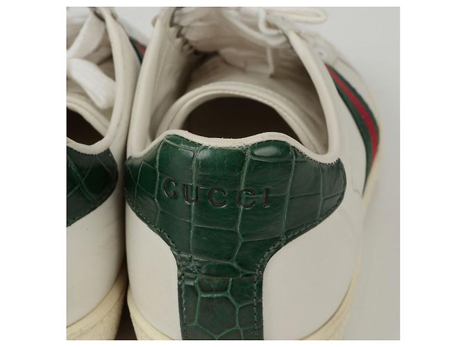 Gucci Sneakers Ace Bianco - vista 9