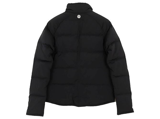 Hermès Extra Leichte Pufferjacke XS Schwarz - Ansicht 2
