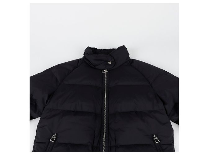Hermès Extra Leichte Pufferjacke XS Schwarz - Ansicht 4