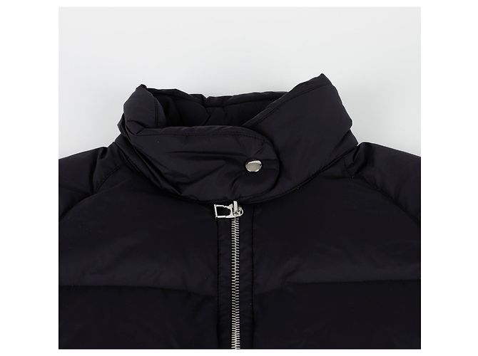 Hermès Extra Leichte Pufferjacke XS Schwarz - Ansicht 5
