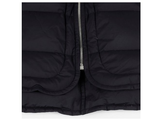 Hermès Extra Leichte Pufferjacke XS Schwarz - Ansicht 6