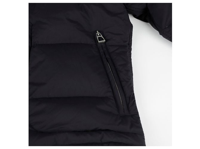 Hermès Extra Leichte Pufferjacke XS Schwarz - Ansicht 7