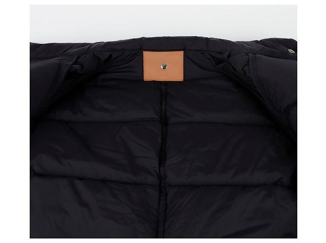 Hermès Extra Leichte Pufferjacke XS Schwarz - Ansicht 9