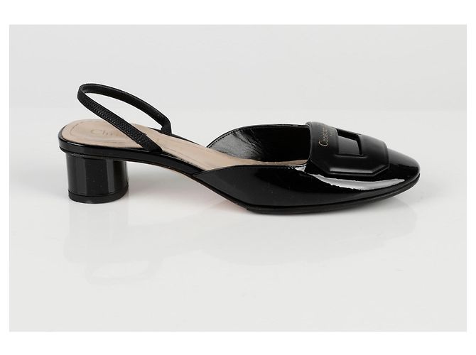 Dior Day Slingback Heel Size Black - view 2