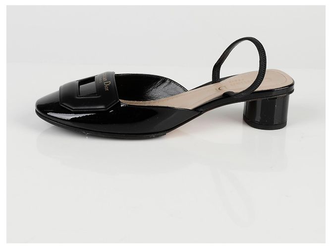 Dior Day Slingback Heel Size Black - view 4
