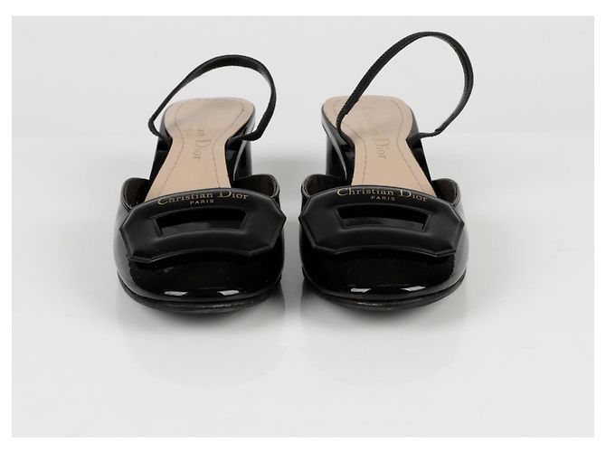 Dior Day Slingback Heel Size Black - view 6