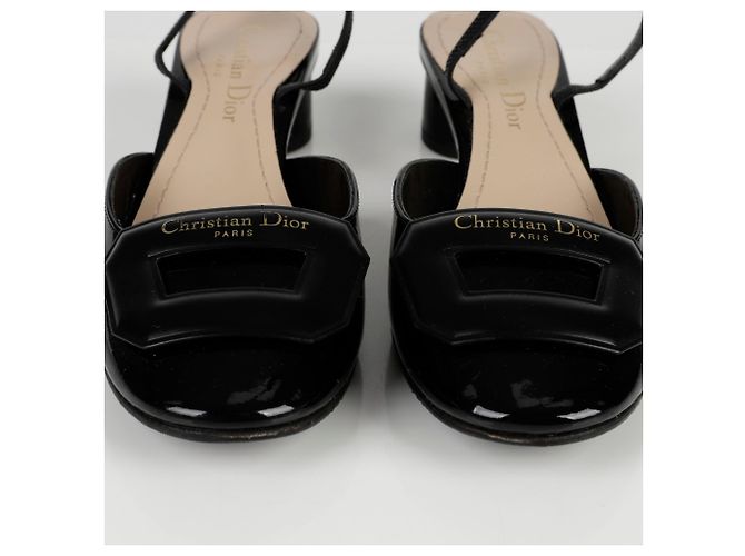 Dior Day Slingback Heel Size Black - view 7