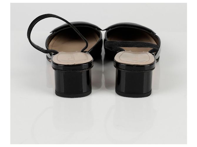 Dior Day Slingback Heel Size Black - view 8