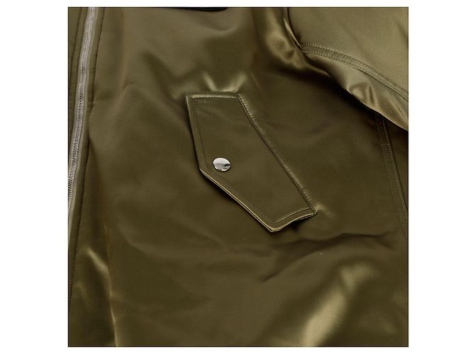 Gucci Reversible Bomberjacke mit Logo-Patch Größe Braun - Ansicht 9