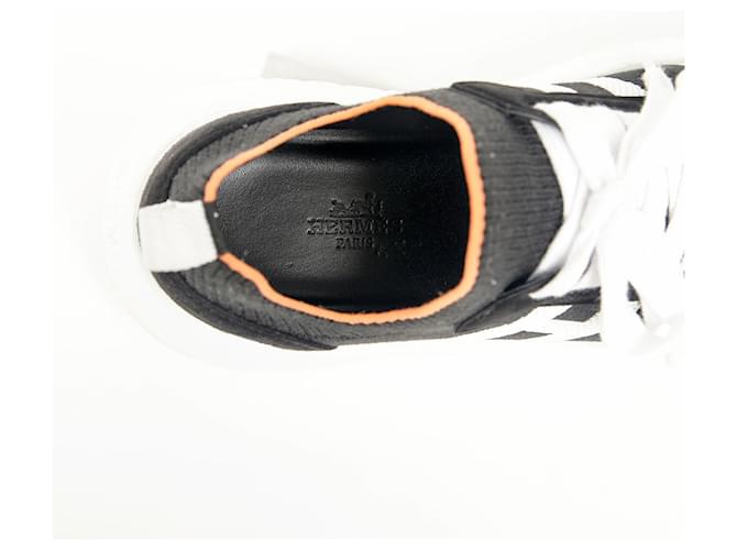 Hermès Sneakers Size Crew Nero - vista 11
