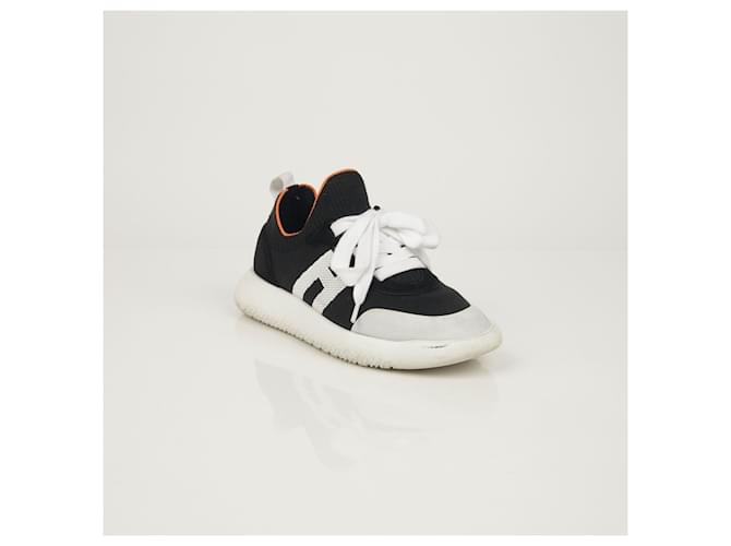 Hermès Sneakers Size Crew Nero - vista 2
