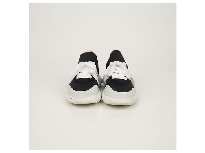 Hermès Sneakers Size Crew Nero - vista 4