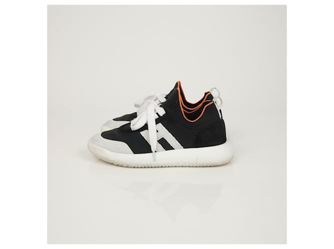 Hermès Sneakers Size Crew Nero - vista 6