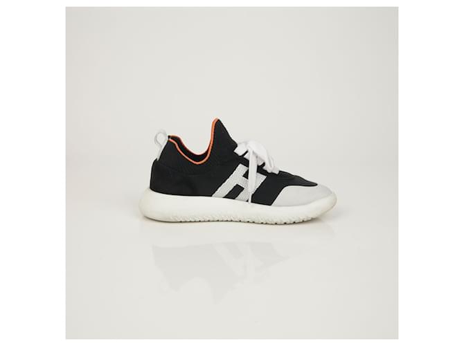 Hermès Sneakers Size Crew Nero - vista 8