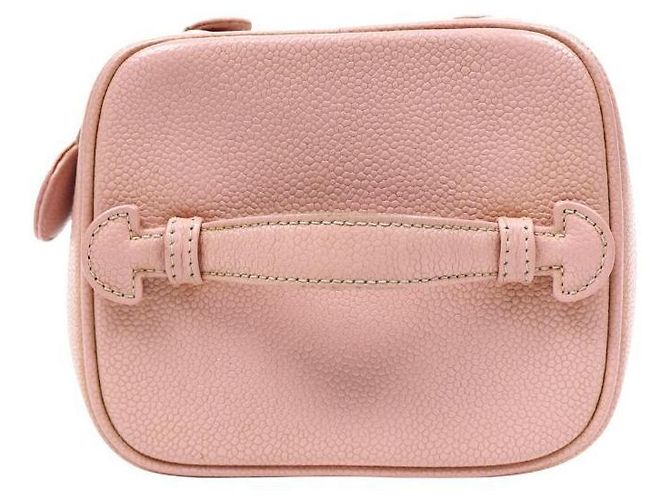 Chanel Borsa Tote Vanity in Caviar Rosa - vista 12