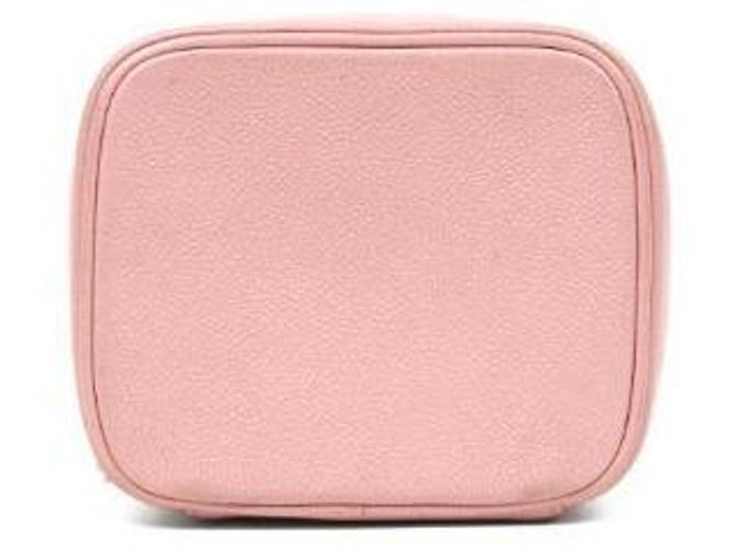 Chanel Borsa Tote Vanity in Caviar Rosa - vista 4