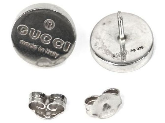 Gucci Orecchini rotondi in argento - vista 4