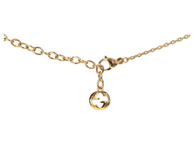 Gucci Collar de oro y perlas Dorado - vista 3