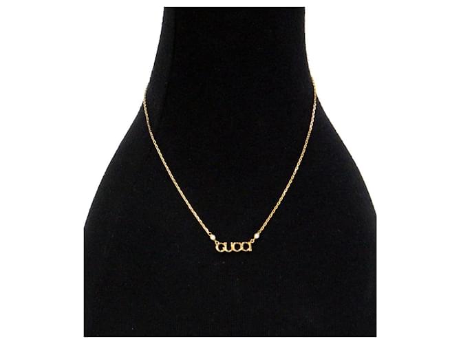 Gucci Collar de oro y perlas Dorado - vista 5