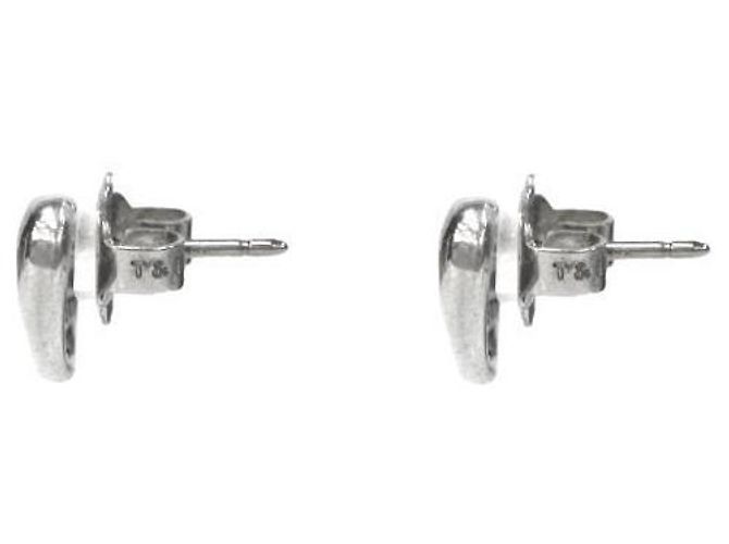 Tiffany & Co Herzhohle Silberohrringe - Ansicht 2