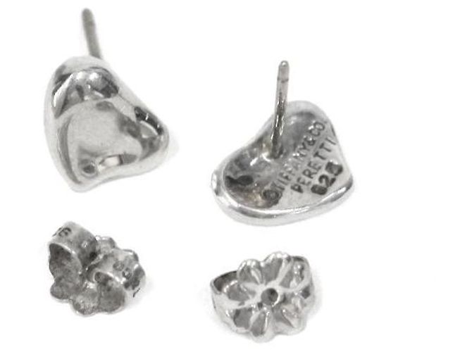 Tiffany & Co Herzhohle Silberohrringe - Ansicht 4