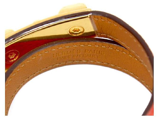 Hermès Pulseira Rival Laranja - vista 4