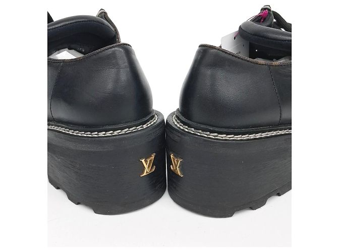 Scarpe Derby Bo Boulevard Louis Vuitton Nero - vista 3