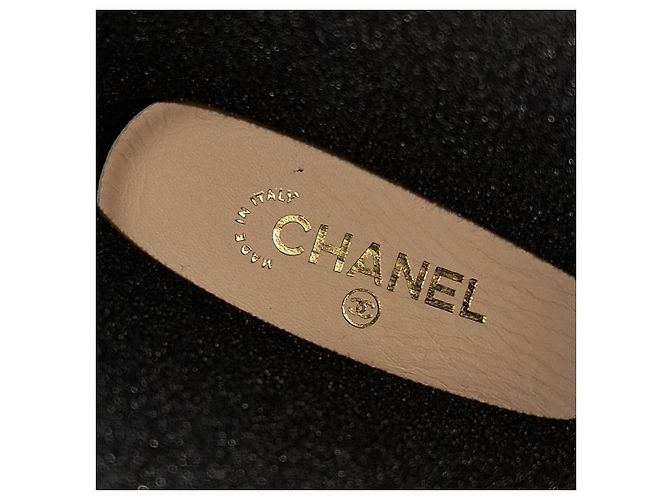 Botas de lluvia Camelia Chanel Negro - vista 7