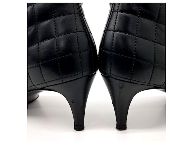 Botines Chanel Negro - vista 3