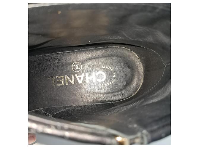 Botines Chanel Negro - vista 6