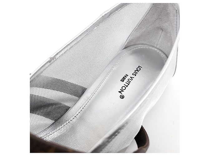Louis Vuitton Netz-Ballerina Silber - Ansicht 6