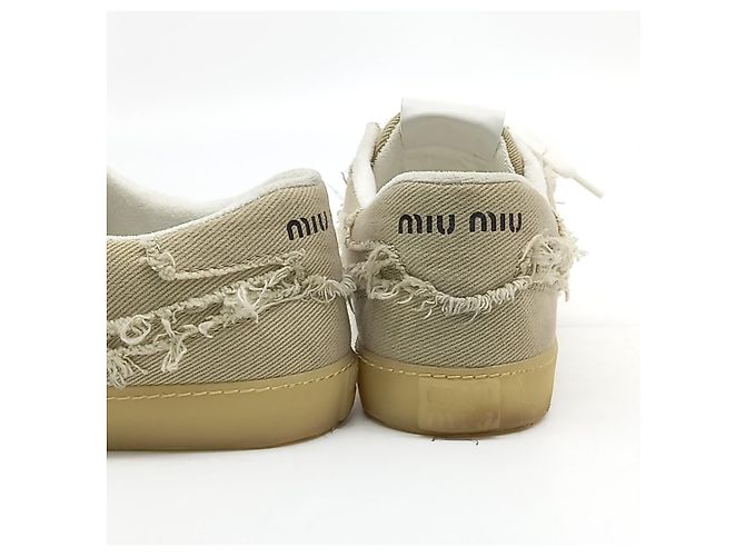 Sneakers Miu Miu Marrone - vista 3