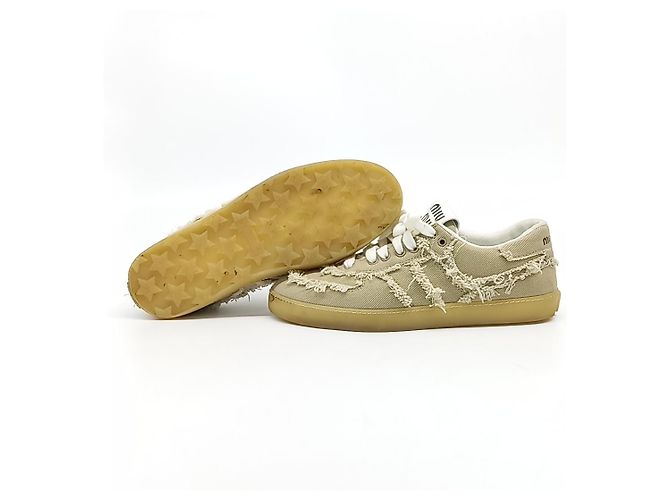 Sneakers Miu Miu Marrone - vista 4