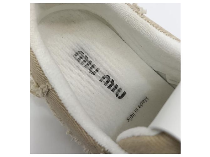 Sneakers Miu Miu Marrone - vista 6