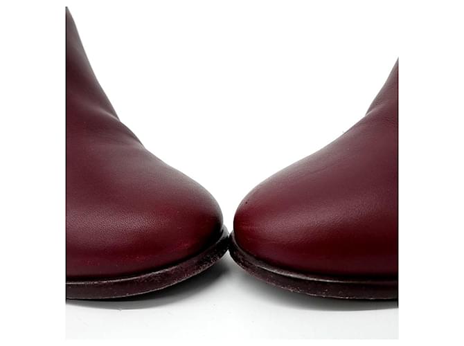 Botines Chanel Roja - vista 2