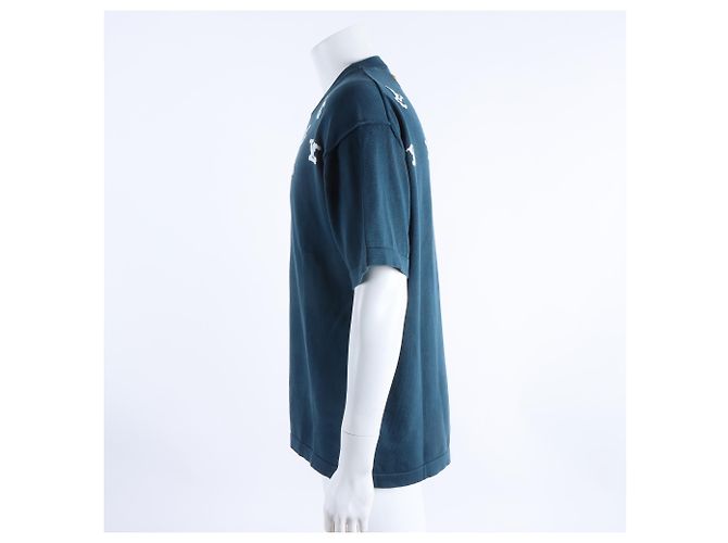 Kurze Strickoberteil von Louis Vuitton Blau - Ansicht 2