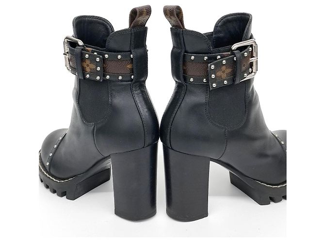 Botines Louis Vuitton Negro - vista 3
