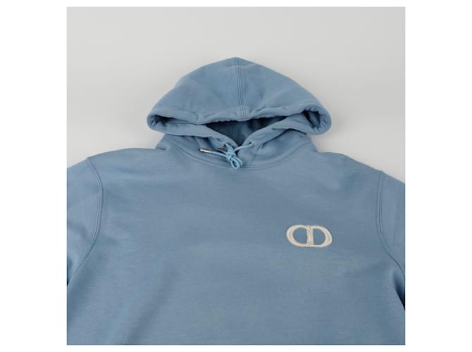 Dior Size CD Icon Hoodie Blau - Ansicht 3