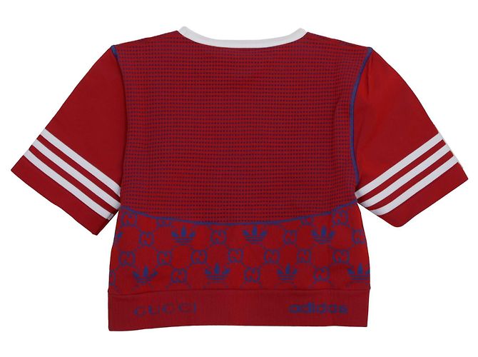 Gucci T-shirt cropped a maniche corte taglia - vista 2