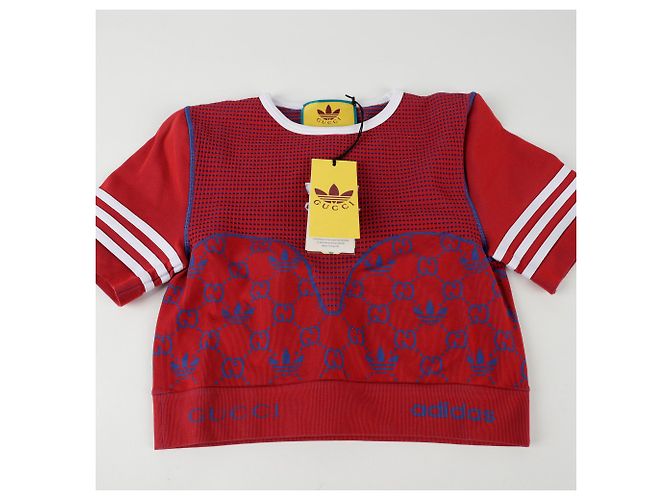 Gucci T-shirt cropped a maniche corte taglia - vista 3