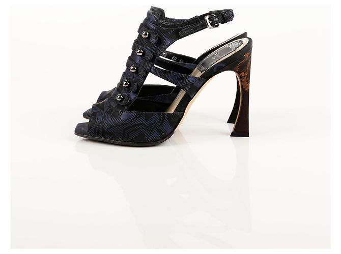 Dior Cage Sandalen Größe Blau - Ansicht 2
