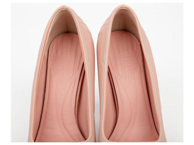 Fendi Pumps Freedom Square Taglia Rosa - vista 10