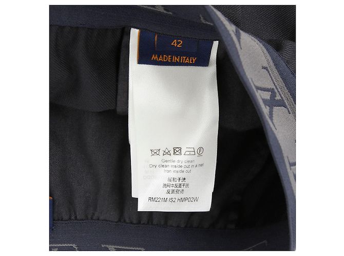 Louis Vuitton Logo Elastische Hosen Größe Schwarz - Ansicht 8