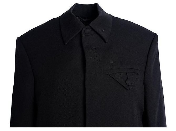 Louis Vuitton Embellished Wool Bomber Black - view 4