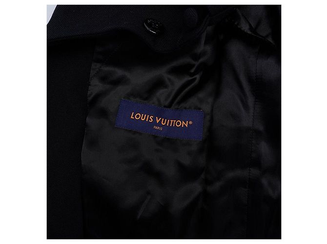 Louis Vuitton Embellished Wool Bomber Black - view 6